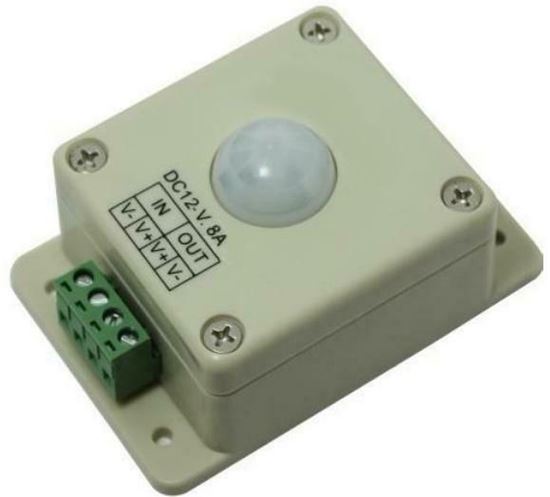 Picture of 12V DC Infrared Motion Sensor Occupancy Switch - 84W