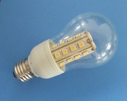Picture of 12V DC LED Light Bulb 6W, 750 LM, Socket E27, 300°±2° angle