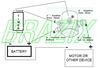 Picture of 24V DC Solenoid Contactor Switch 100A